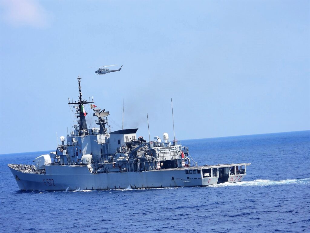 ITS Libeccio: The Italian Frigate conducted PASSEX exercise with Greek Frigate HYDRA