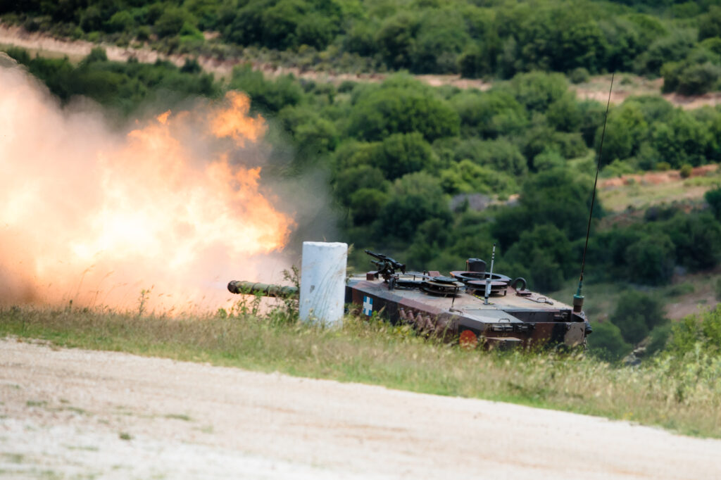 Exercise DEMOKRITOS 22: Defense and offensive operations of XXI and XXV Greek Armored Brigades