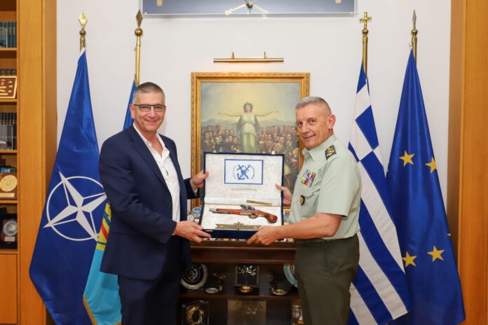 Konstantinos Floros meets with RAFAEL to discuss on UAVs and cyberspace capabilities - GEOPOLITIKI