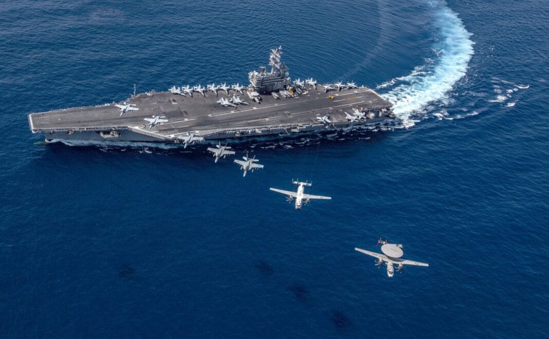 China's Shandong Aircraft carrier "against" the USS Nimitz carrier strike group - GEOPOLITIKI