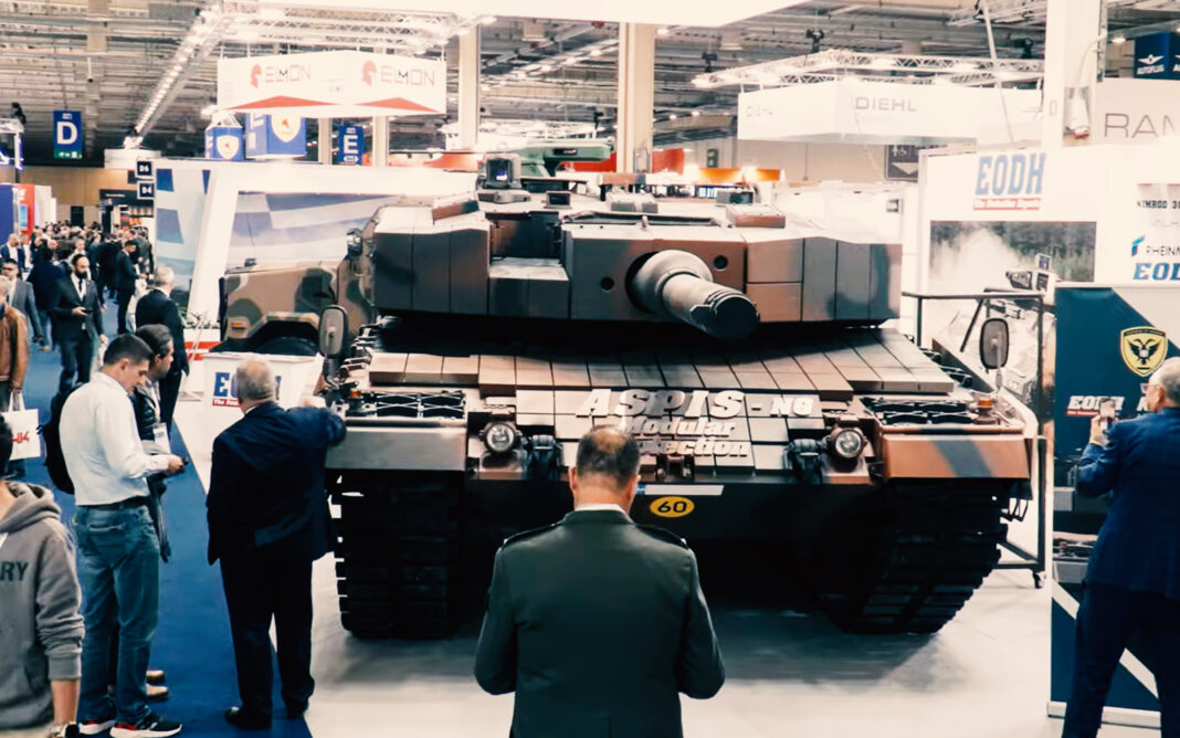 DEFEA 23: EODH's proposal for the modernization of Leopard 2A4 (ASPIS-NG) - GEOPOLITIKI