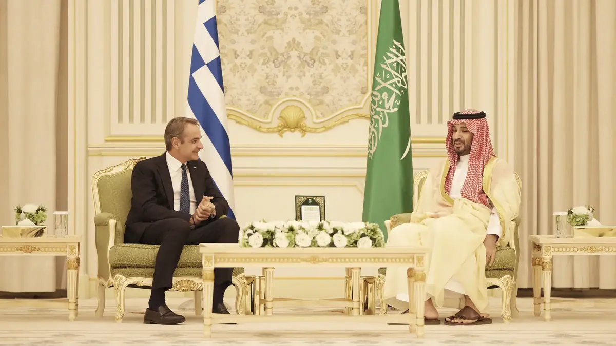 Prime Minister Kyriakos Mitsotakis in Saudi Arabia
