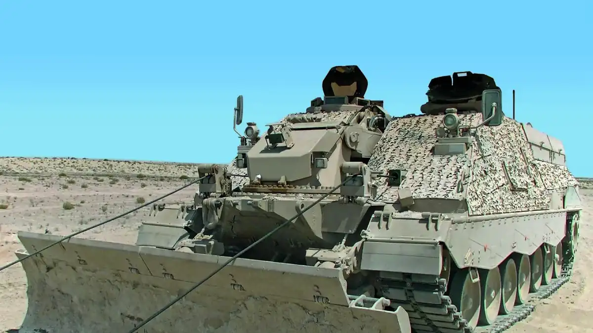 The two 9-tonne winches at the front of the AEV 3 Kodiak