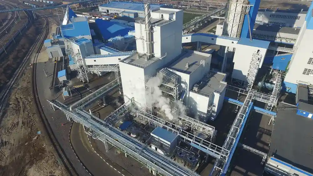 The Azot chemical plant in Novomoskovsk