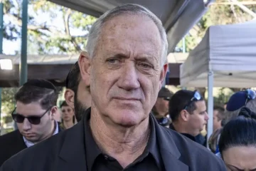 Benny Gantz, leader of the Blue and White party
