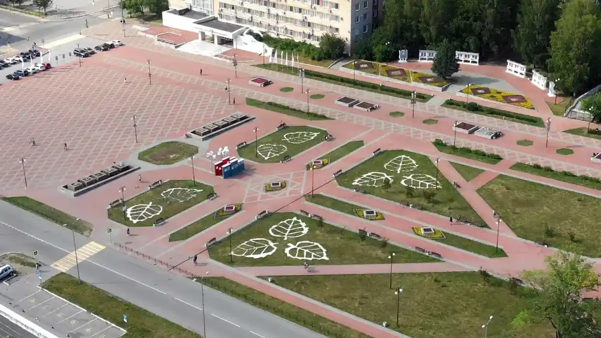 View of Berezniki in the Perm region