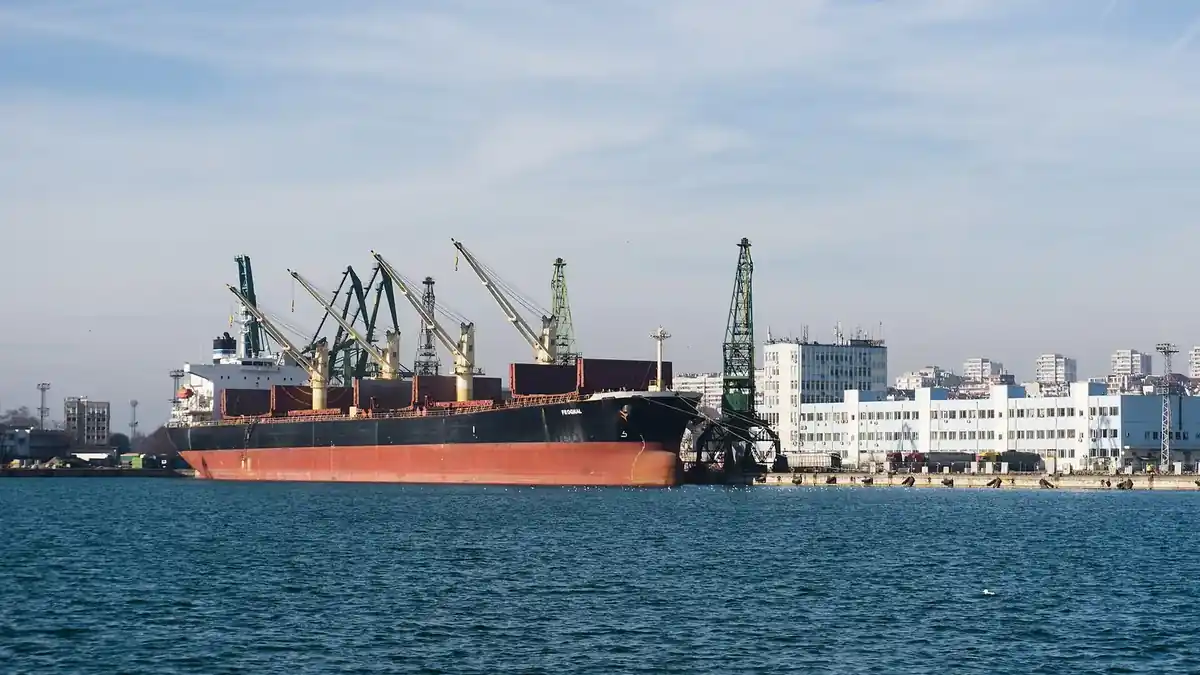 The port of Varna on Bulgaria’s Black Sea coast