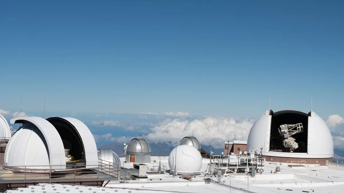 Telescopes of the 15th Space Surveillance Squadron at the Maui Space Surveillance Complex