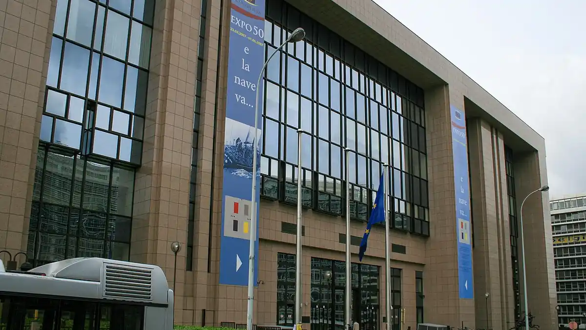 The Justus Lipsius building in Brussels, seat of the Council of the European Union