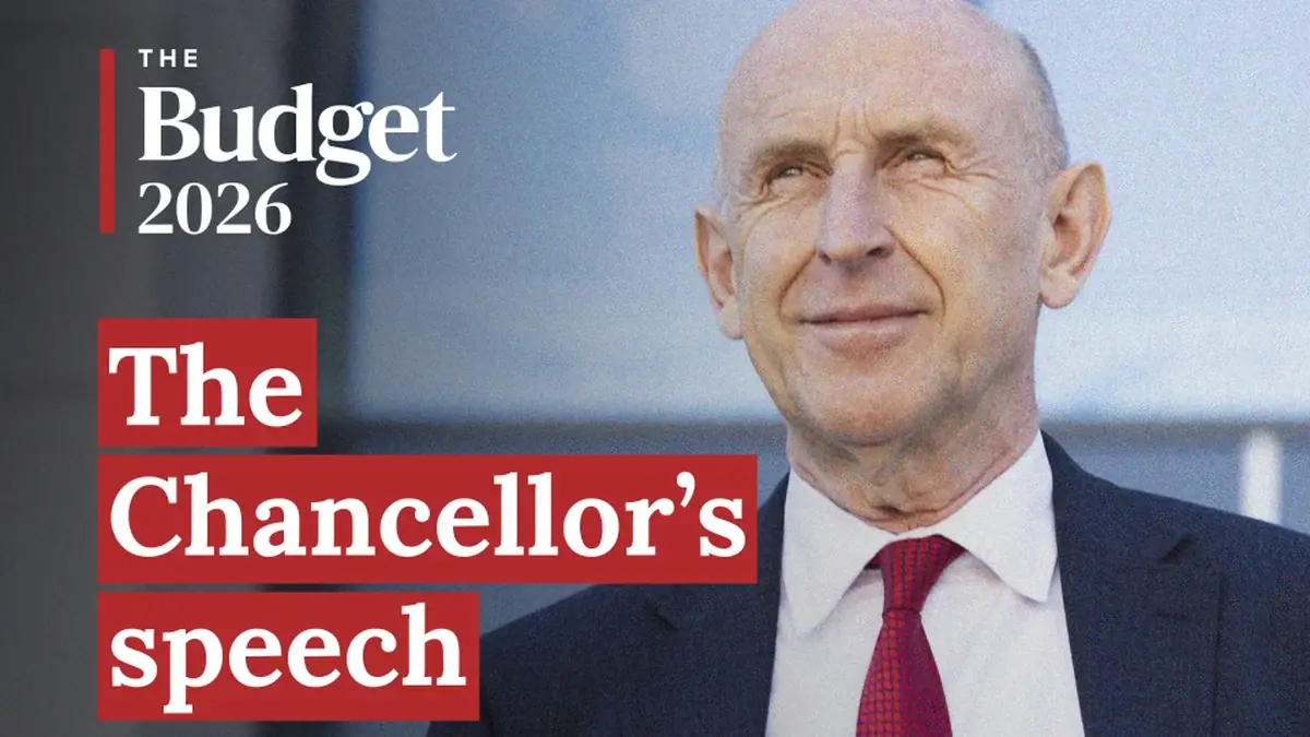 Chancellor John Healey in the UK government’s Budget 2026 graphic