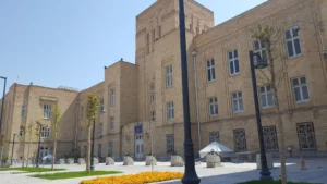 The main building of the Iranian Ministry of Foreign Affairs in Tehran
