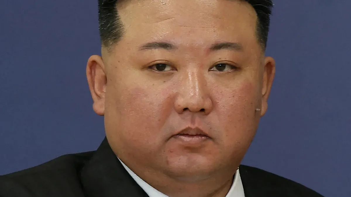 North Korean leader Kim Jong Un, file photo from September 2023