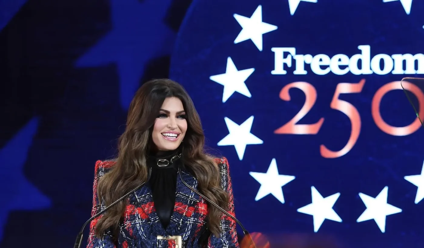 US Ambassador to Greece Kimberly Guilfoyle at the Freedom250 event in Athens