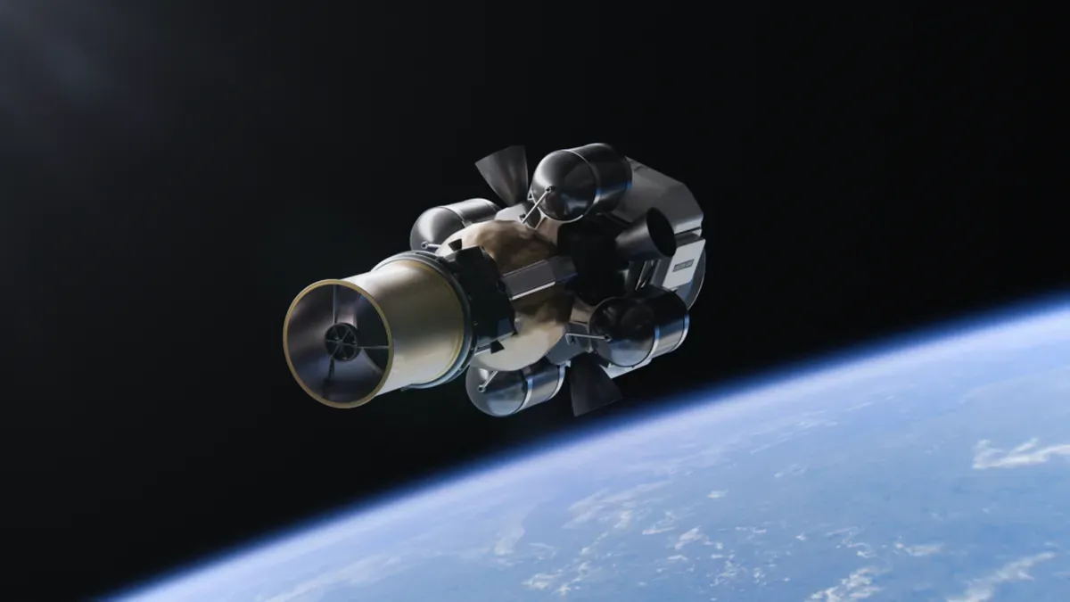 A digital rendering of the Long Wall Cyclops interceptor