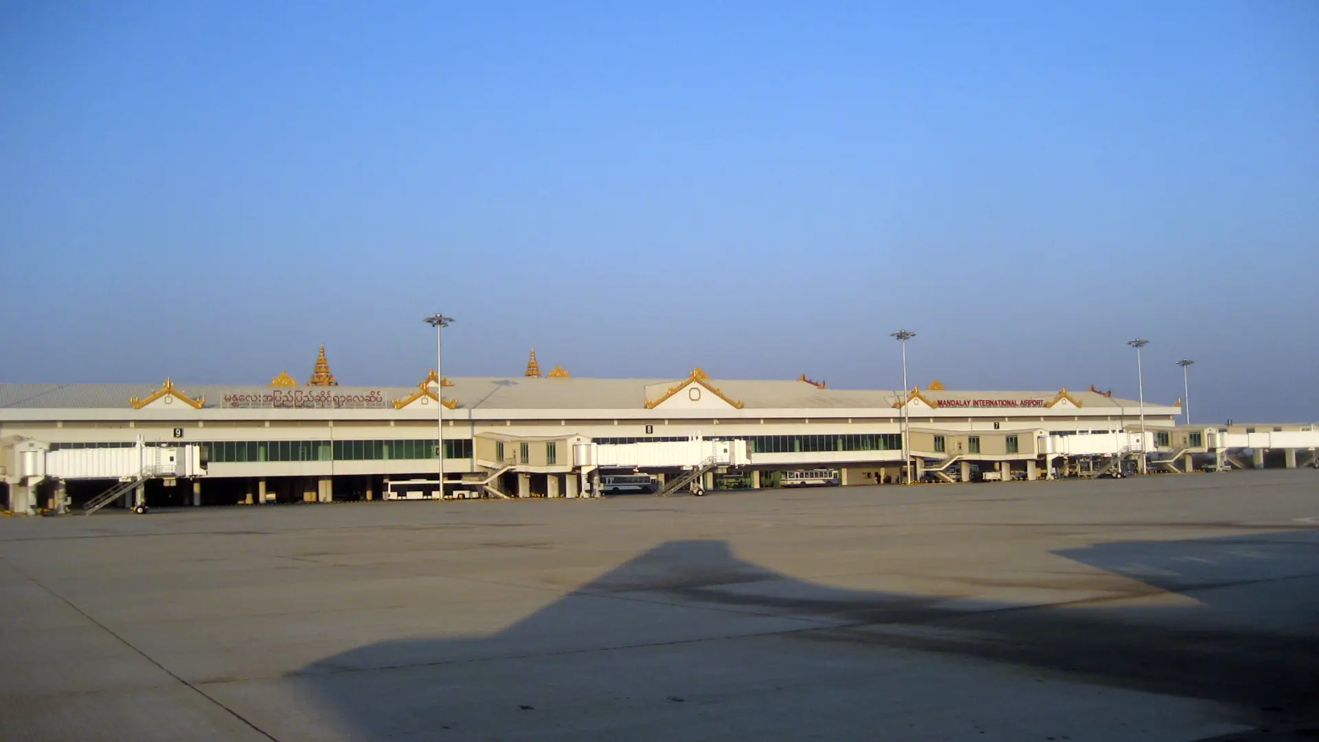 Mandalay International Airport in Myanmar