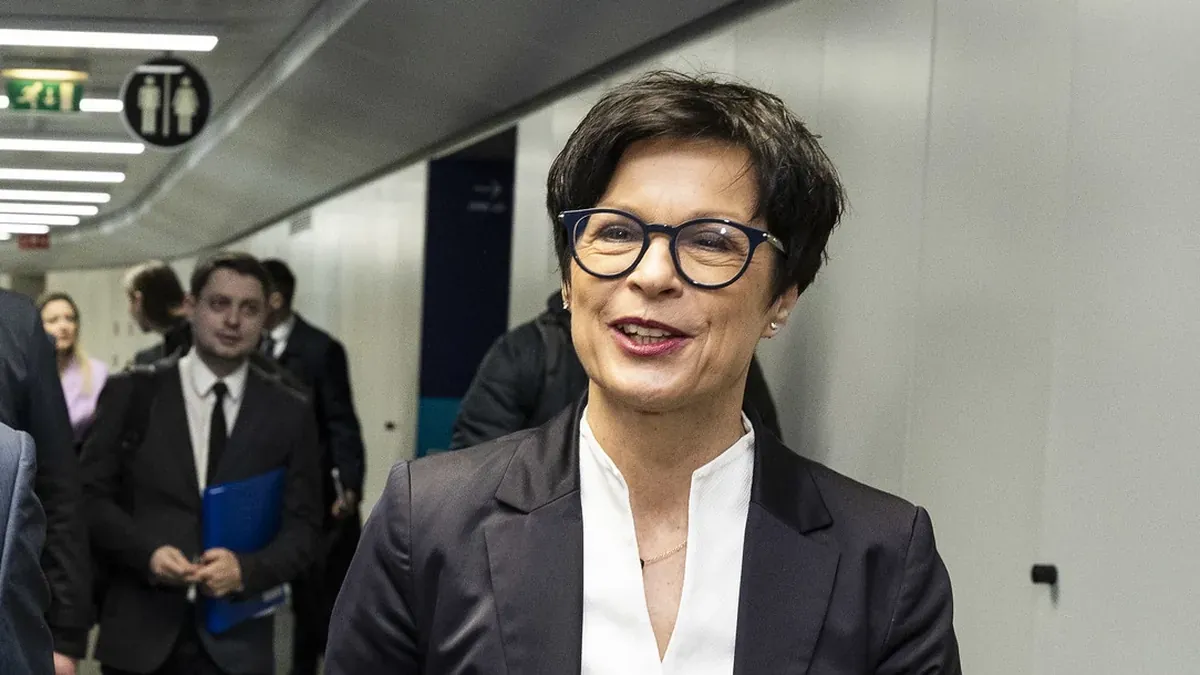 European Commissioner for Enlargement Marta Kos