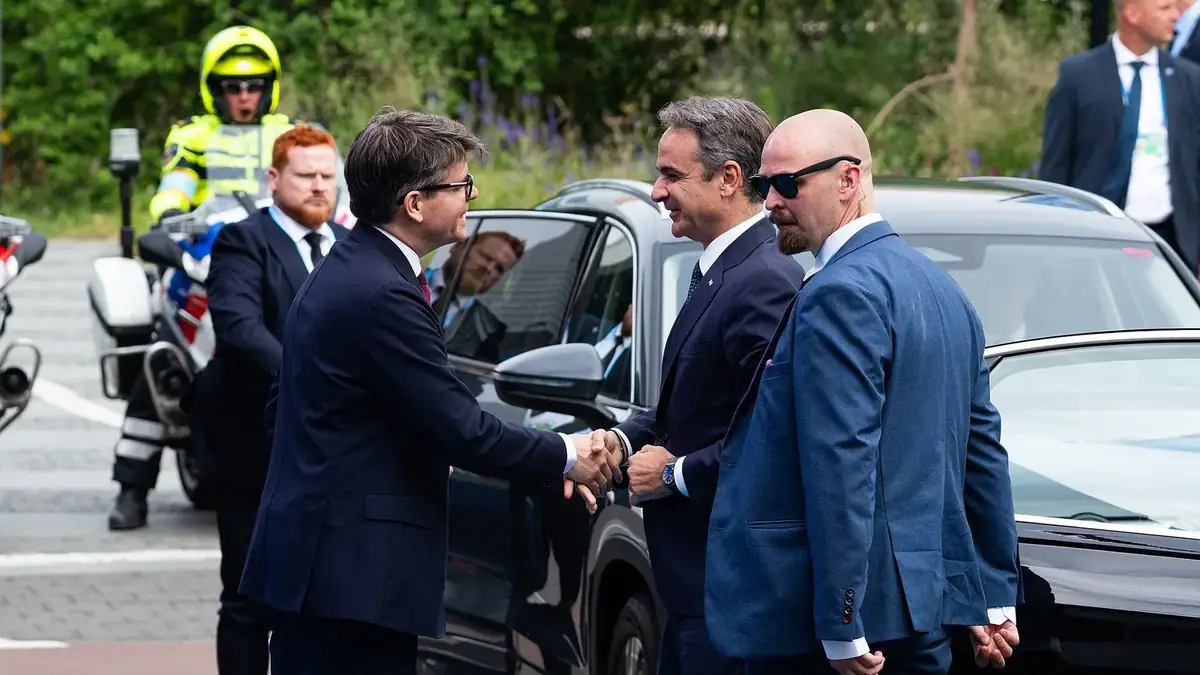 Greek Prime Minister Kyriakos Mitsotakis
