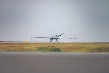 A US Air Force MQ-9 Reaper unmanned aircraft