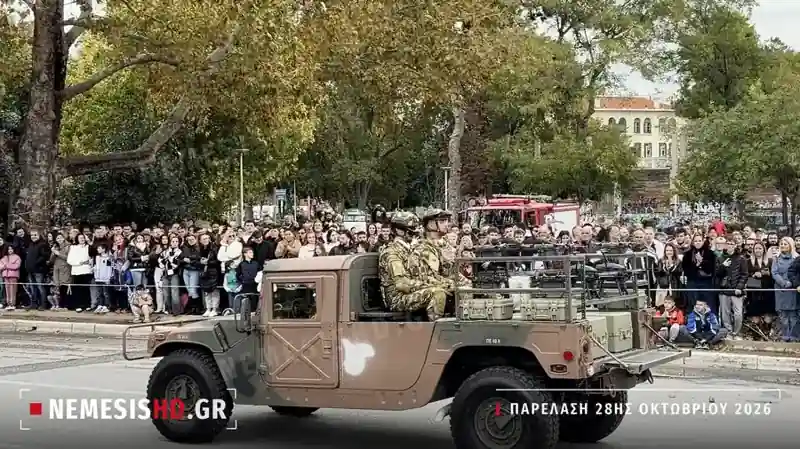 Drone operators on a Hummer M998