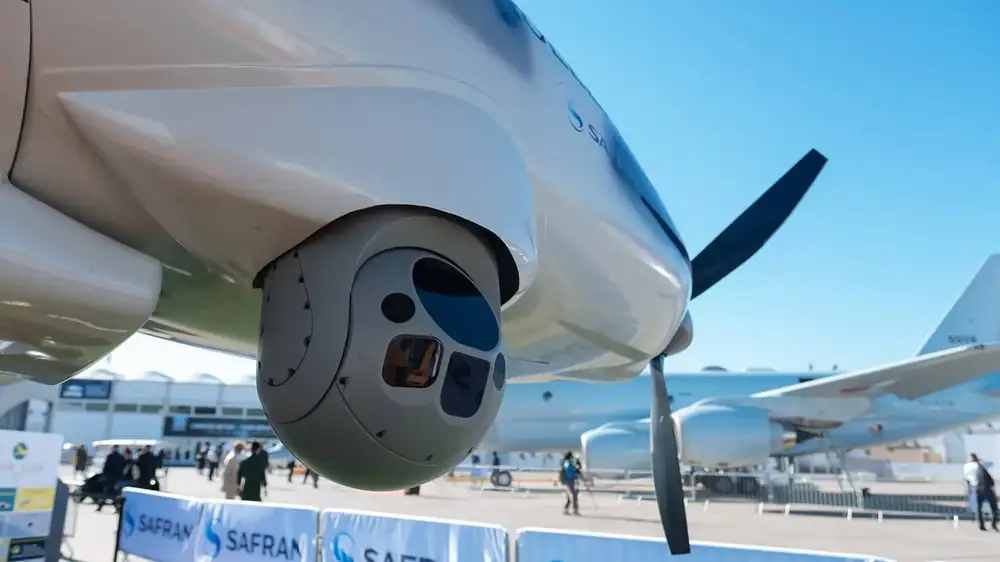 The Patroller’s Euroflir 410 multispectral sensor