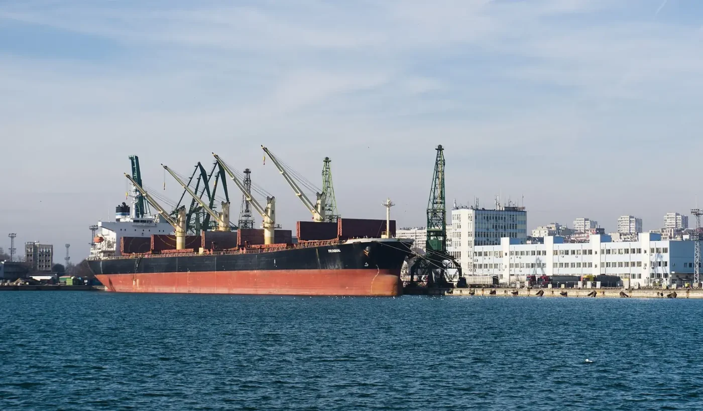 The port of Varna on Bulgaria’s Black Sea coast