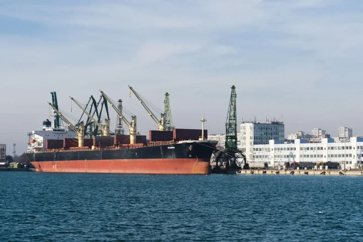 The port of Varna on Bulgaria’s Black Sea coast