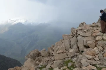 The Qandil mountain range near the Iran–Iraq border in Iraqi Kurdistan