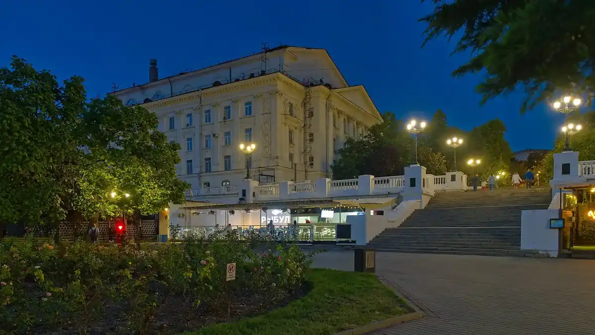 The Lunacharsky Drama Theatre in Sevastopol
