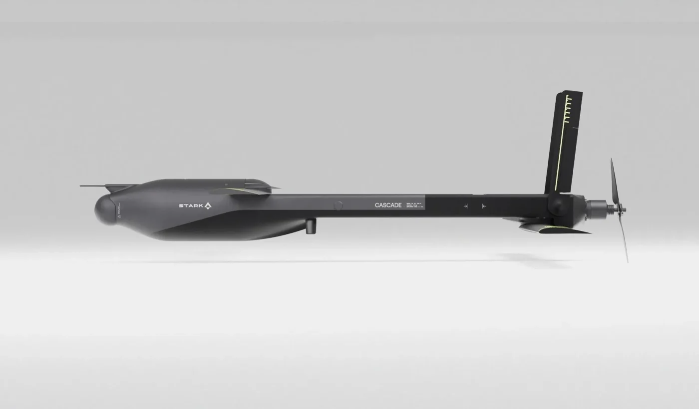 The STARK Cascade tube-launched loitering munition