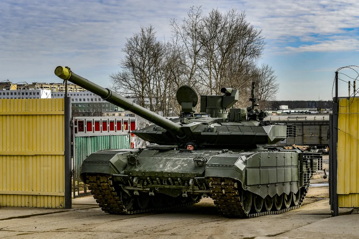 Russian T-90M Proryv main battle tank