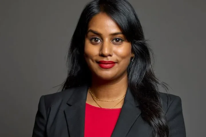 Portrait of Uma Kumaran MP, the UK Foreign Office minister who launched the Arctic Policy Framework