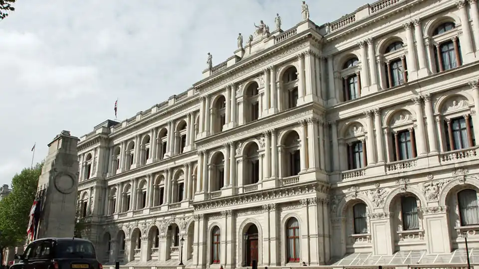 The Foreign, Commonwealth and Development Office main building in London