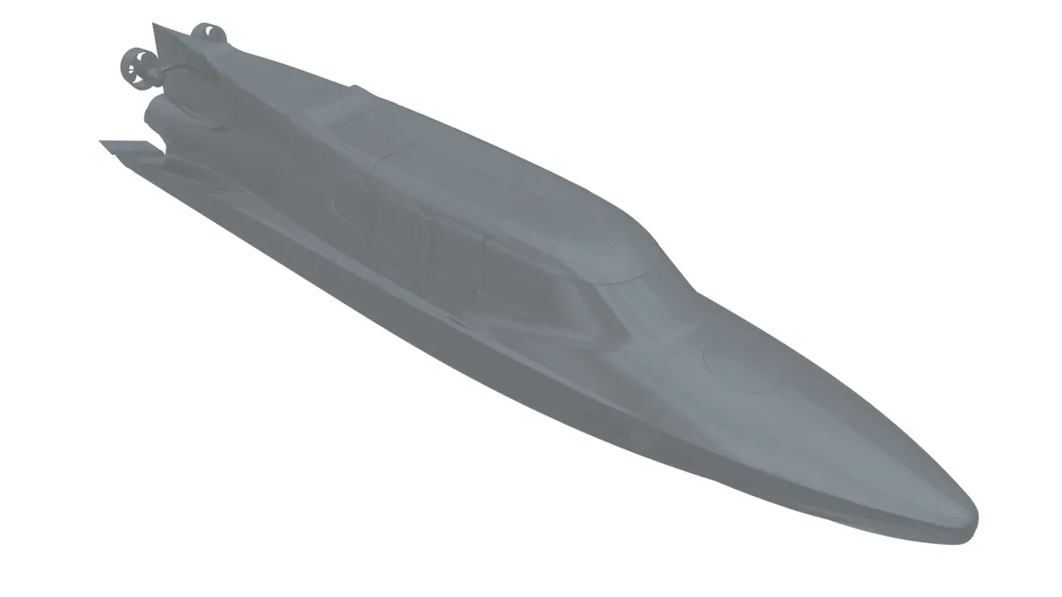 Hull design of the VICTA