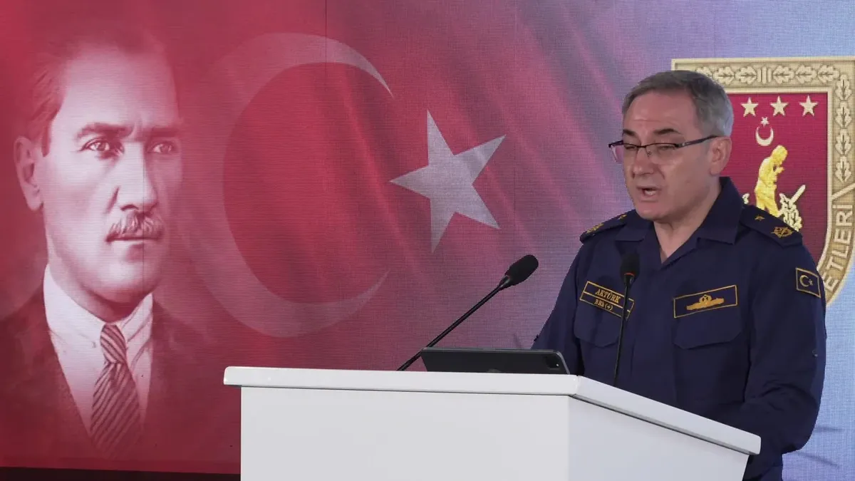 The Turkish Defence Ministry spokesman at the weekly press briefing